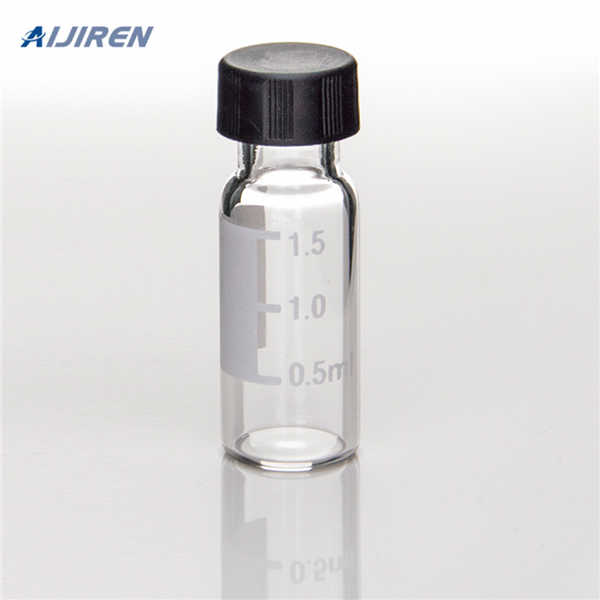 marking spot HPLC glass vials sample preparation